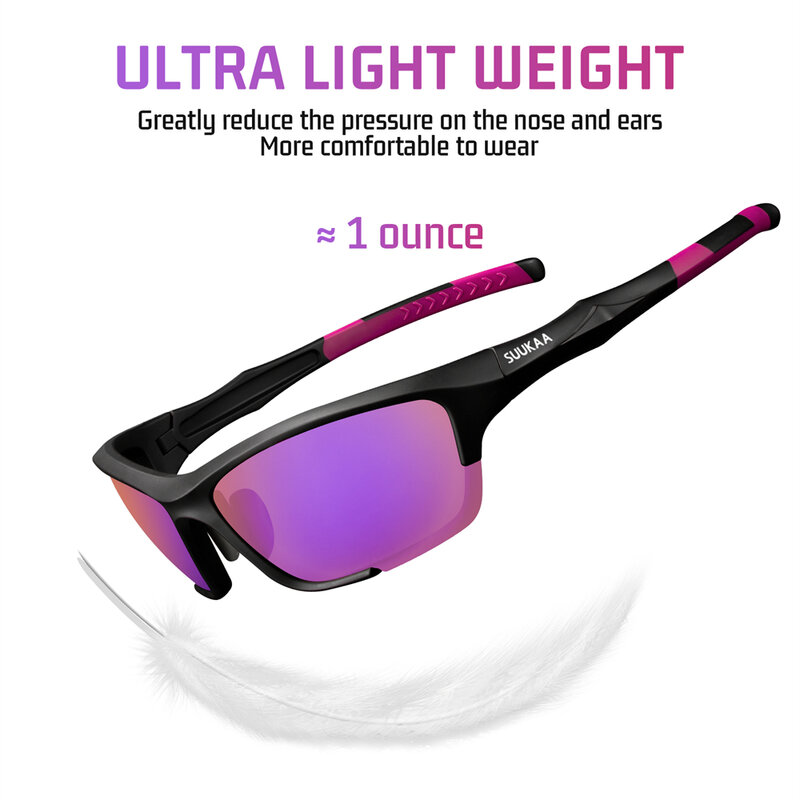 Очки солнцезащитные поляризационные UV400 для мужчин и женщин, для езды на велосипеде, спорта