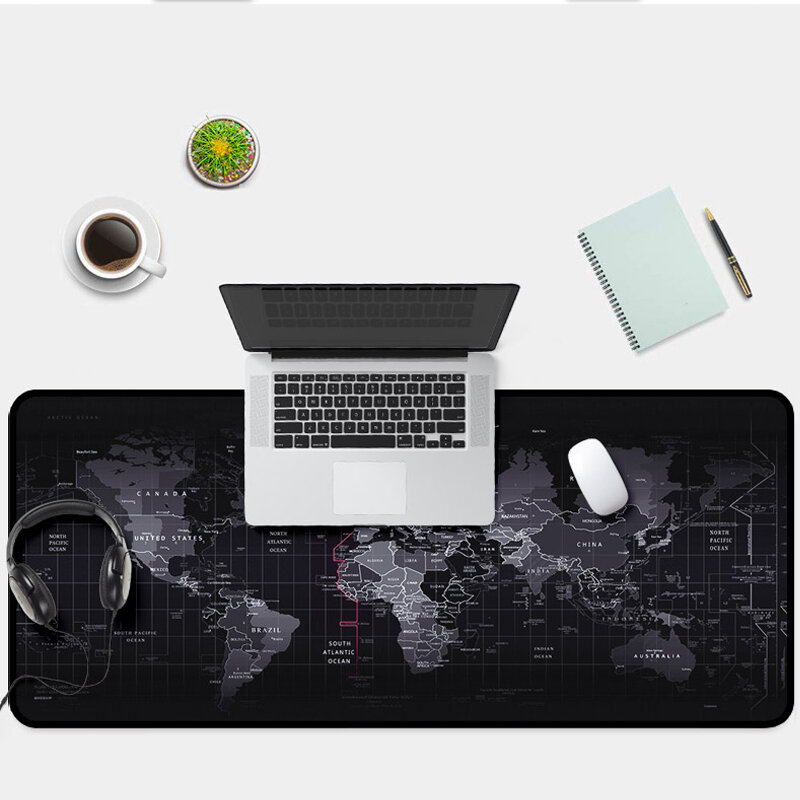 Desk Mat Decoration Gaming Mouse Pad RGB Large Mouse Pad Gamer Big Mouse Mat Computer Mousepad Led Backlight Surface Mause Pad