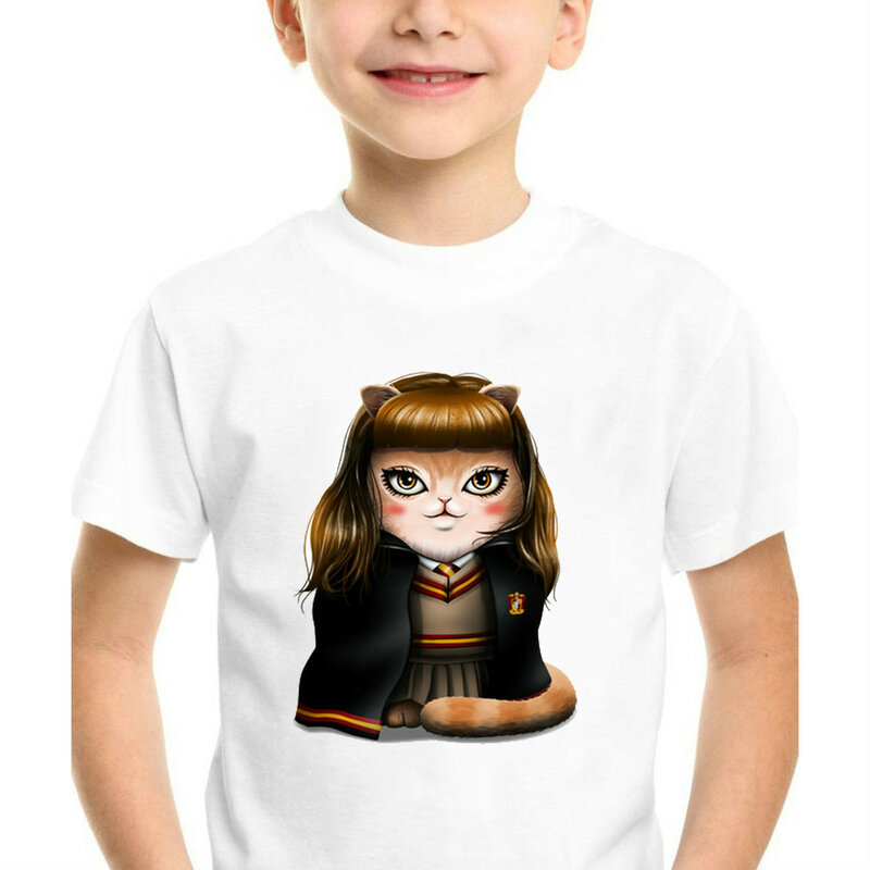 T-shirt pour garçons et filles de 2 à 12 ans, avec motif de théâtre Harry Potter