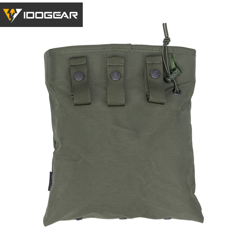 IDOGEAR-Tactical Revista Dump Pouch, Molle Mag, Drop Pouch, Reciclagem Bag, Ferramenta de Armazenamento Bag, 3550