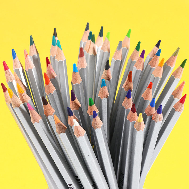 150 cores de madeira colorido lápis conjunto lapis de cor artista pintura profissão a óleo cor lápis para a escola desenho esboço arte suppli