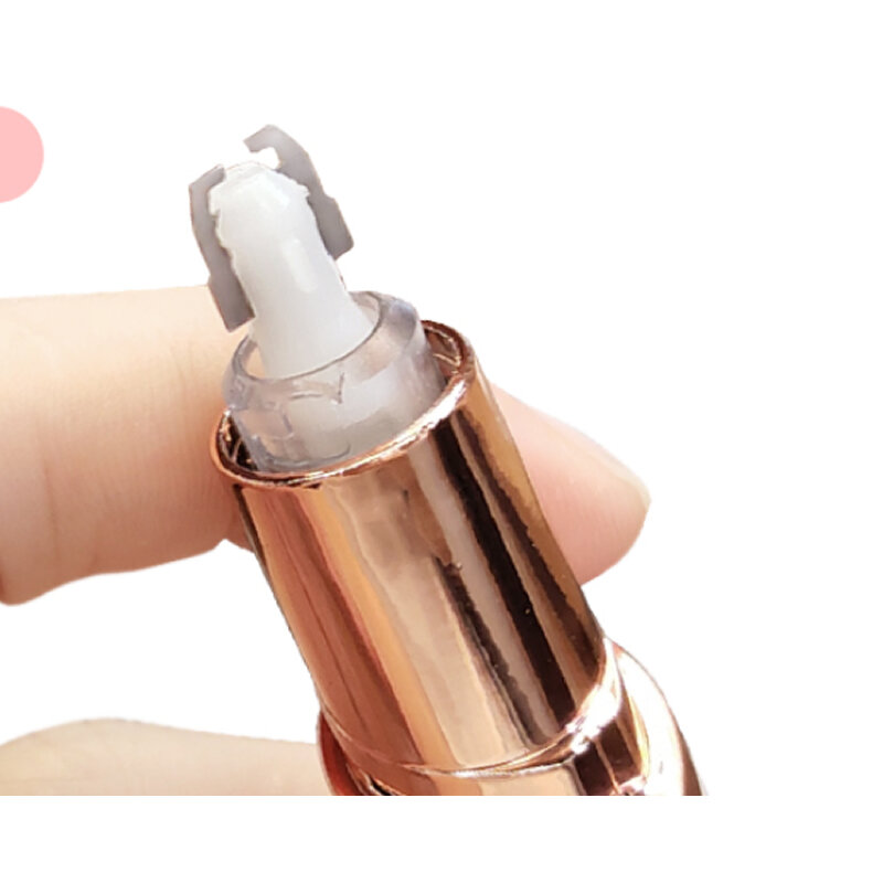Elektrische Wenkbrauw Trimmer Mini Pijnloos Eye Brow Epilator Lipstick Wenkbrauwen Hair Remover Opp Pakket Zonder Batterij