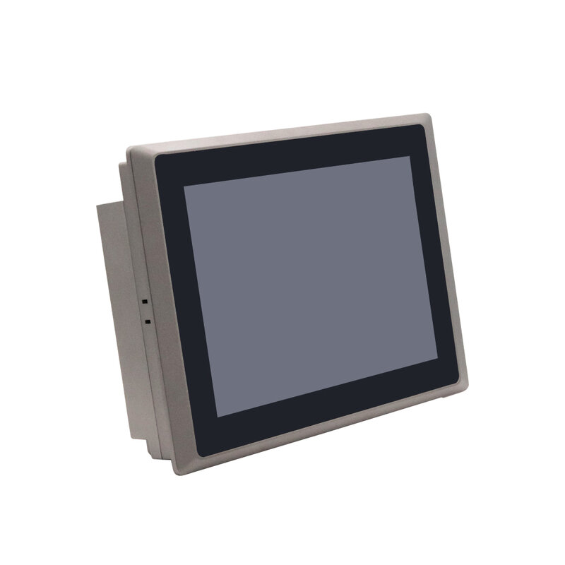 15นิ้ว LCD IP65หน้าจอสัมผัสแบบ Capacitive Fanless Industrial Panel PC I7 8550U I5 8250U J1900คอมพิวเตอร์ All In One 2Lans 2COM GPIO