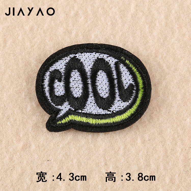 Creative Embroidery DIY Letter Badge Patch Sticker Badge Jewelry Accessories Sewing Ironing Apparel Accessories Clothes Sticker