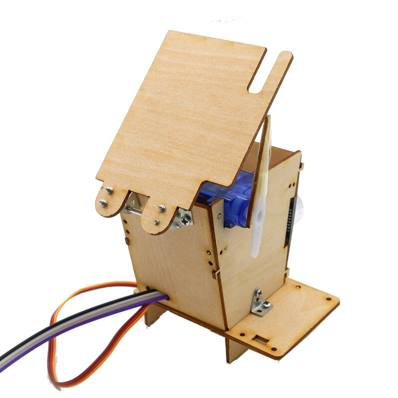 Voor Arduino-Programmering Robotmaker Steel Smart Prullenbak Handmatig Experiment Wetenschappelijk Speelgoed Diy