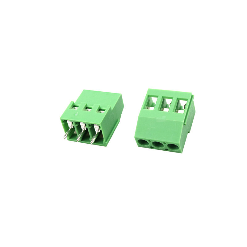 Conector de terminais de parafuso pcb de 20 tamanhos, conector 24-12awg com 2/3 pinos e conector de bloco terminais kf126 250v 8a