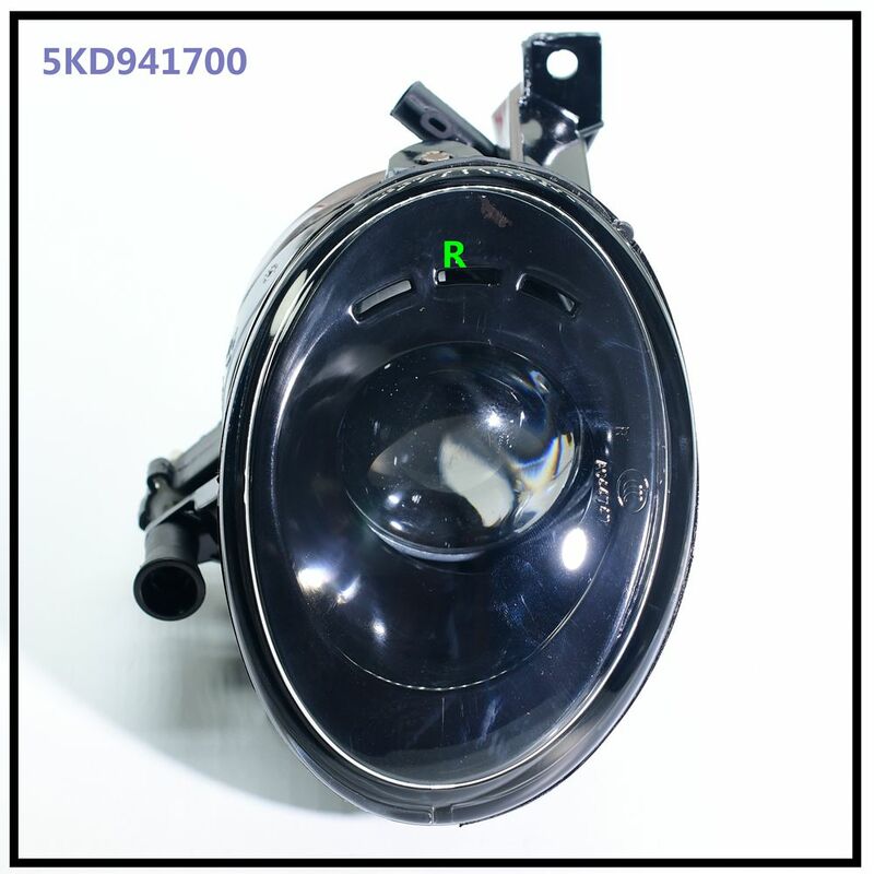 1 Pcs Right Front Bumper Lens Fog Lights 5KD 941 700 5KD941700 For Beetle Golf 6