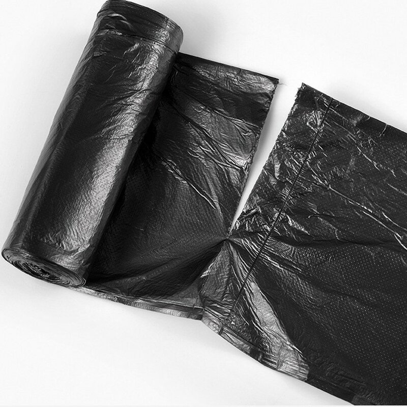 Garbage Bags Household Portable Thickened Affordable Kitchen Black Vest Type Garbage Bucket Plastic Bags