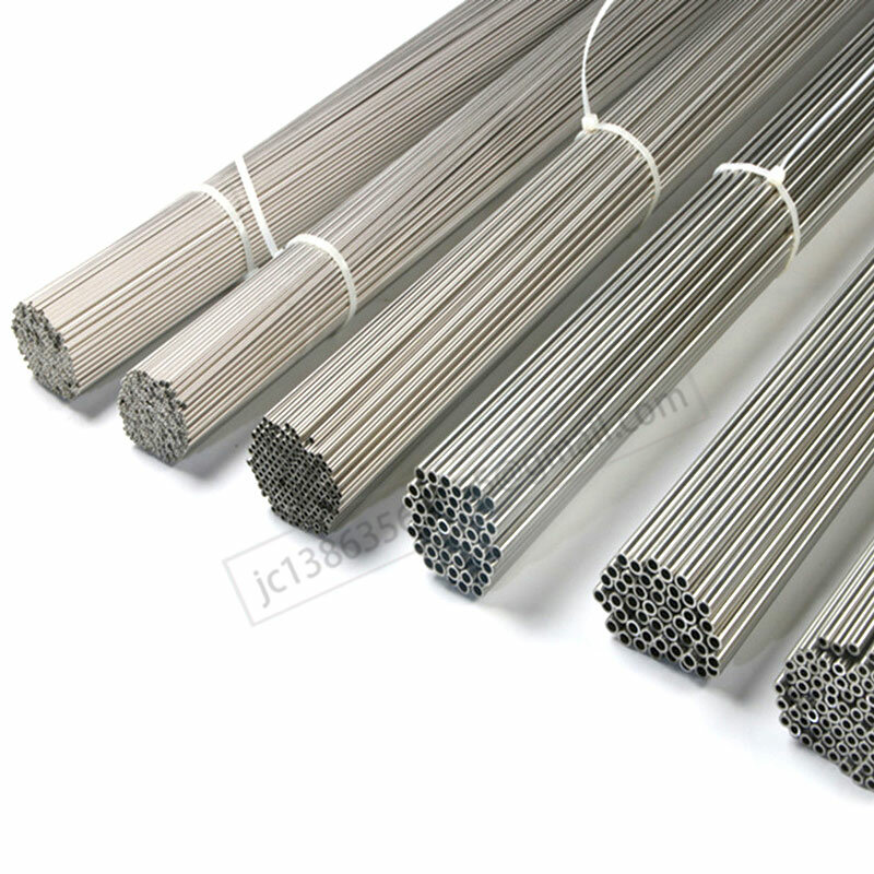 3mmTube 3.1mm Pipes 3.5mm Stainless Steel  Pipe 3.2mm  4mm 5mm 5.5mm Precise Hollow Tube Pipes Connector 5PCS