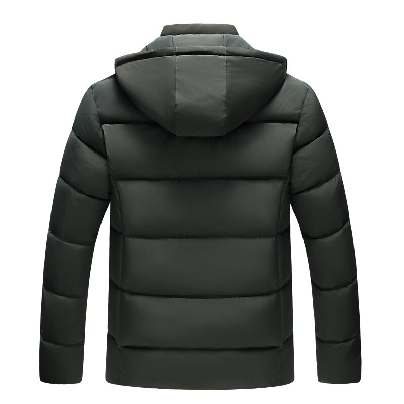 Parka Men Coats 2022 Winter Jacket Men Thicken Hooded Waterproof Outwear Warm Coat Fathers' Clothing Casual Men's Overcoat