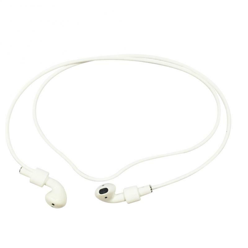 Silikonowy anty-zgubiony smycz na szyje bezprzewodowy wygodny uchwyt na słuchawki wysokiej jakości sznurek do apple airpods