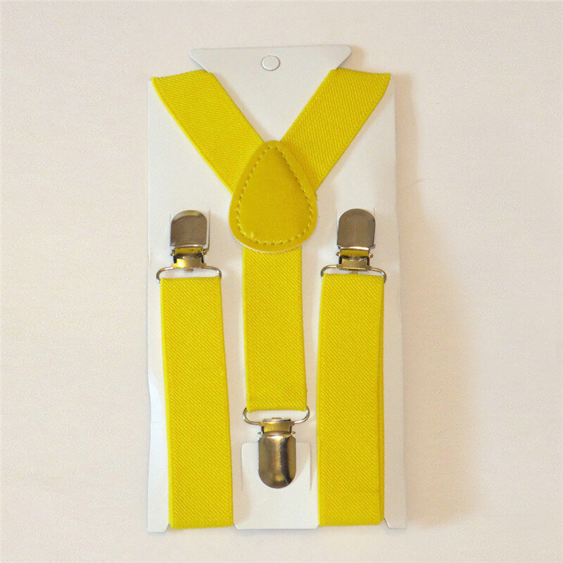 Cute Baby Clip-on Suspender y-back elastyczne szelki dla szkolni chłopcy dziewczęta J48 T55 1