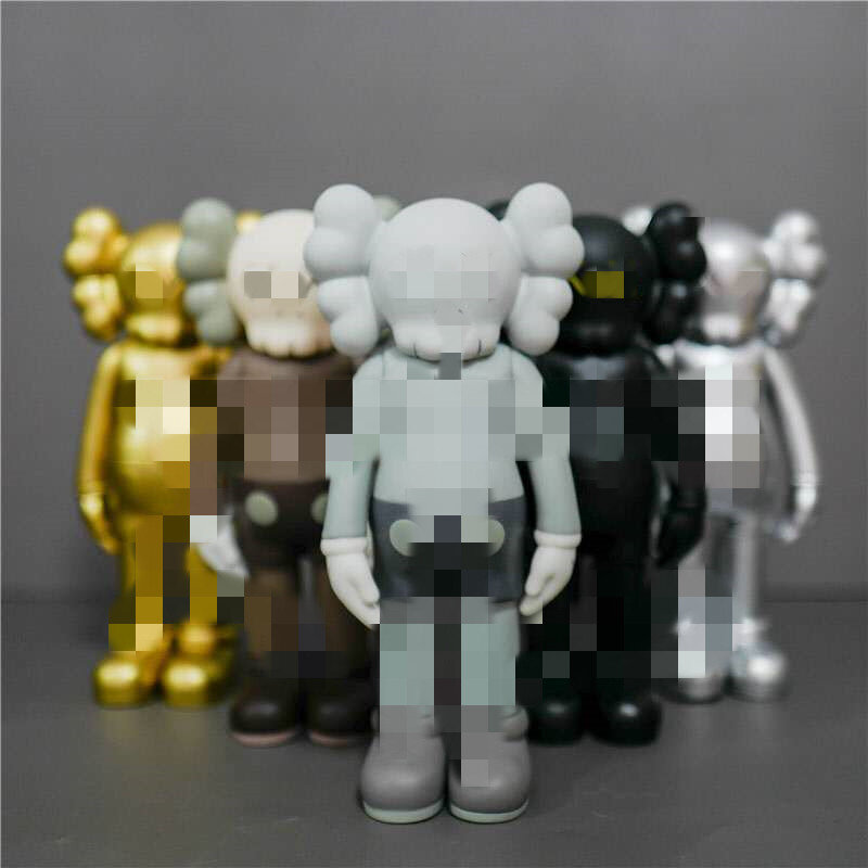 Gorąca sprzedaż 20cm niedźwiedź Bricklys figurki bloki niedźwiedzie lalki Pvc modele kolekcjonerskie zabawki