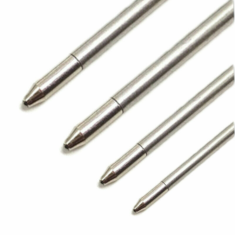 Recharge de stylo à bille en métal D1, convient pour stylo à bille traité BRA PLATINUM, 68mm de long