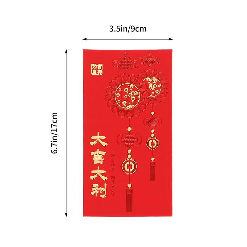 36Pcs Red Envelope New Year Red Pocket Chinese New Year Red Envelopes Red Bag Spring Festival Marriage Birthday Red Envelopes