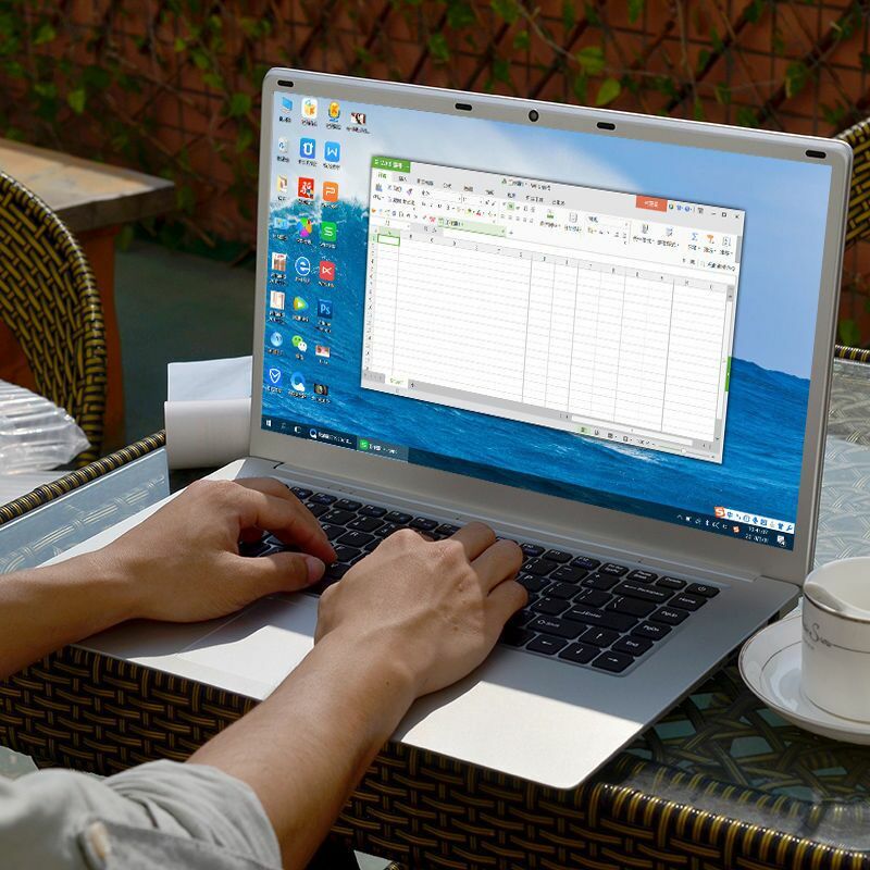 Netbook oem preço chinês para laptop 13.3 polegadas janela de laptop 10 ultra slim preço baixo quad core laptop 13.3 polegadas