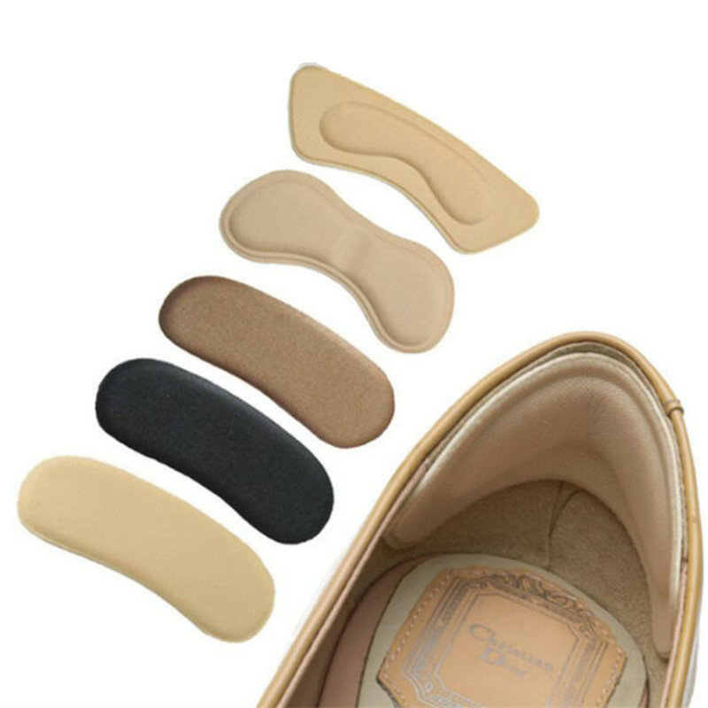 Moda 2 sztuk praktyczne lepkie tkaniny buty powrót pięty wkładki wkładki poduszki liniowej uchwyty wysokiej jakości szelki i obsługuje