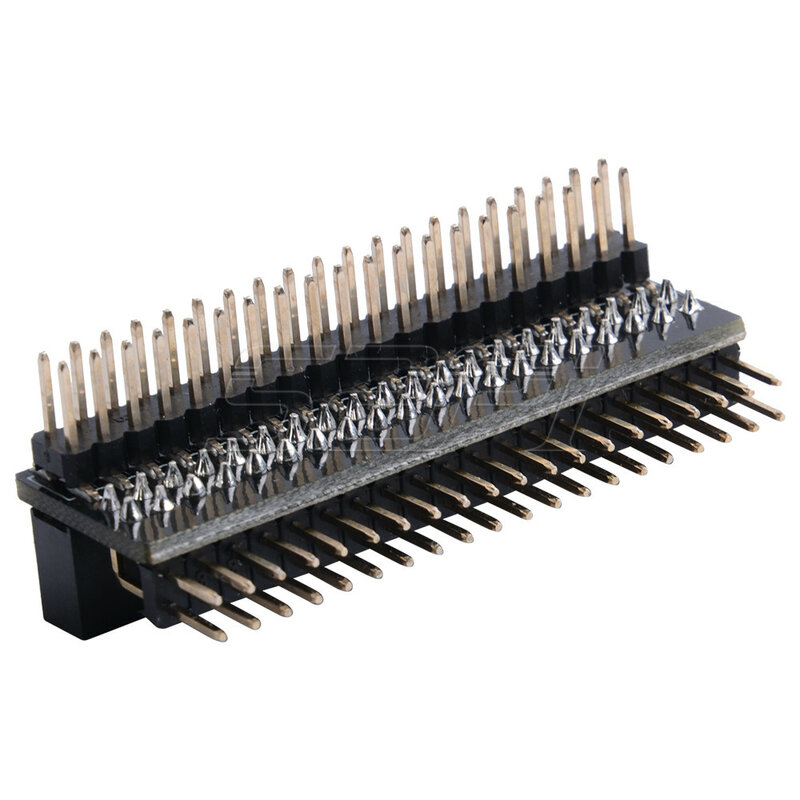 52Pi GPIO Edge Extension Header 40-Pin Board  for Raspberry Pi 4B / 3B+ / 3B / Zero W / Zero