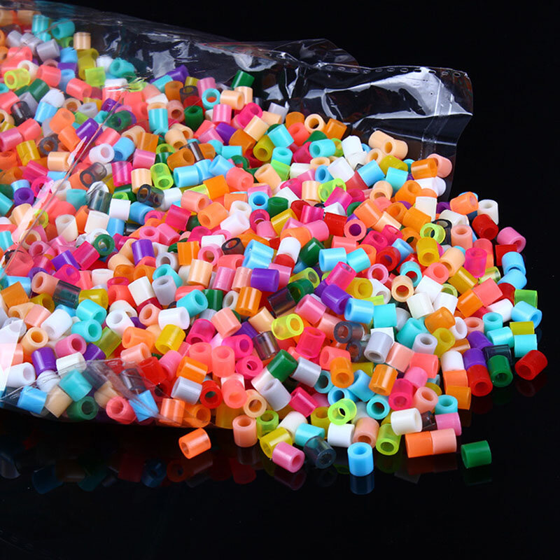 Atacado 10000 pçs/lote cor misturada 5mm hama contas de alta qualidade brinquedo diy foodgrade hama fusível contas quebra-cabeças
