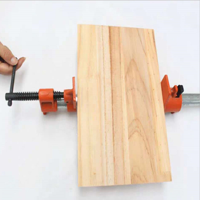1 Set abrazaderas 1/2 ''pegar madera de abrazadera de tubo de pesado deber profesional para trabajar la madera de hierro fundido