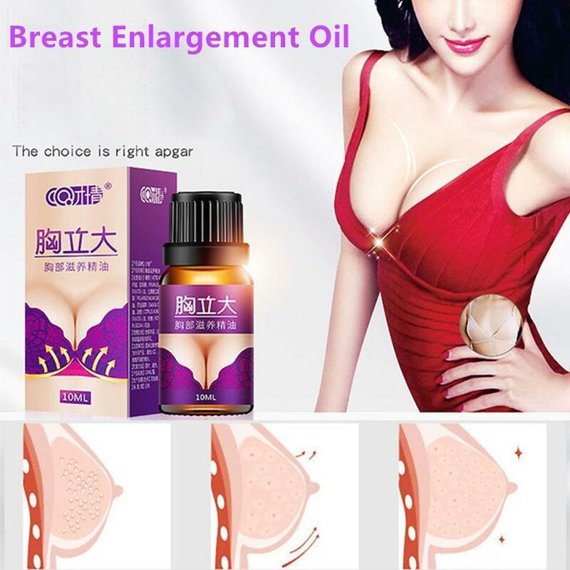 5Pcs Up Size Breast Enlargement Oil Promote Female Hormones Brest Enhancement Oil Firming Bust Care Body Fast Chest Growth Boobs