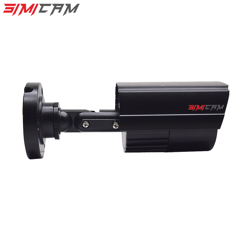 SIMICA1080P AHD 보안 카메라 2PCS2MP/5MP 총알 키트 야외 비바람에 견디는 하우징 66ft 슈퍼 나이트 비전 IR CCTV 비디오 카메라
