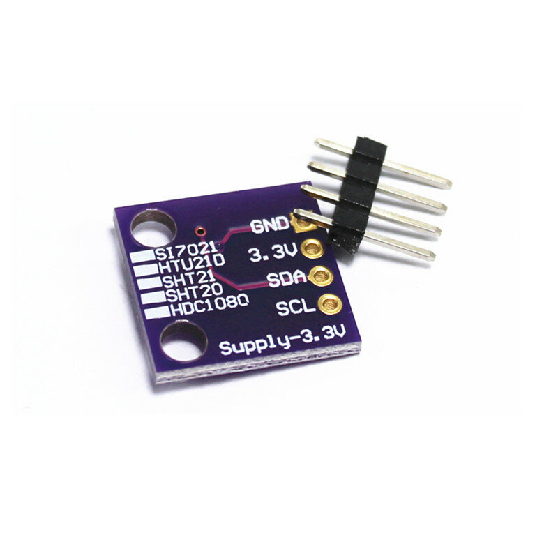 Módulo de sensor de temperatura y humedad GY-213V-HTU21D, detección de adquisición digital I2C/reemplazo SHT21 SHT20