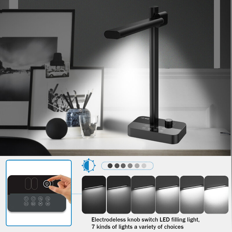 New Version Scanner Book Document Camera 20 Mega-pixel Camera HD Capture Size A3 English Software For Office/School