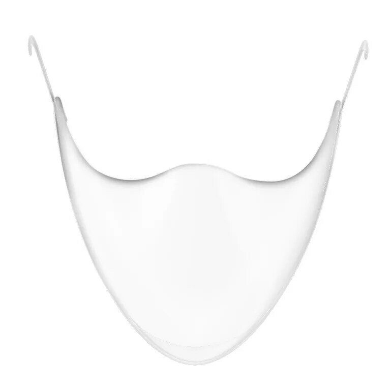 Przezroczyste osłony twarzy trwałe radykalne alternatywy i wygodna maska do ochrony dróg oddechowych Crystal Clarity Doorzichtige Mondkapjes