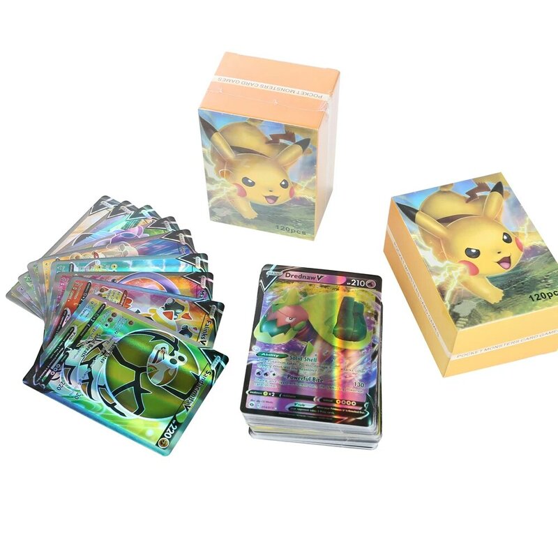 60/100Pcs ภาษาอังกฤษ Pokemon การ์ด GX แท็กทีม Vmax EX Mega Shining เกม Battle Carte Trading คอลเลกชันการ์ดของเล่นเด็กของขวัญ