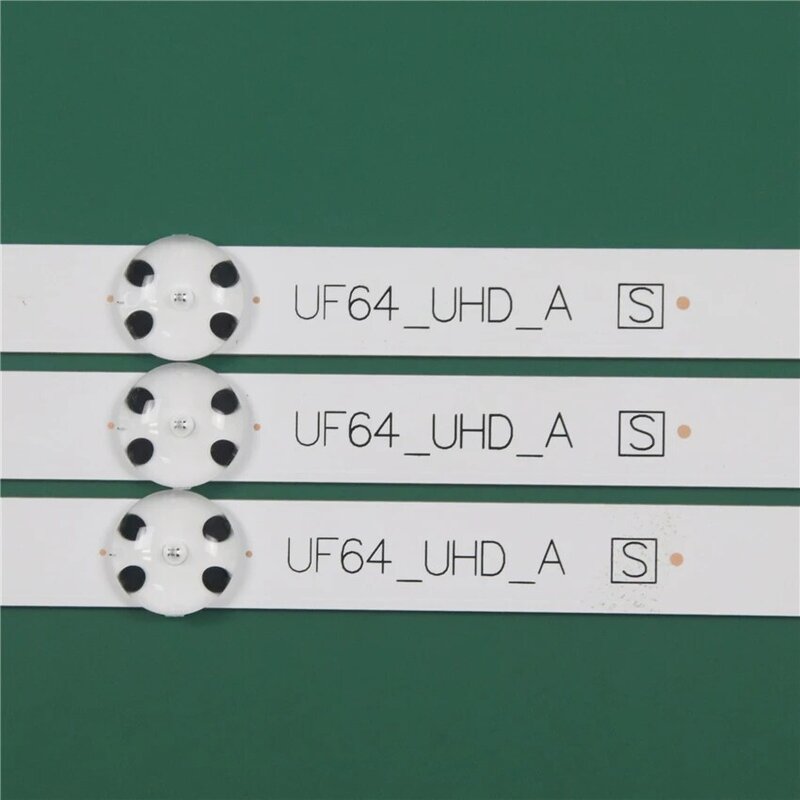 Светодиодные ленты 850 мм для LG 43UH6030 43UH603V 43UH6100 43UH6107, светодиодные полосы для подсветки, линейка прямой 43 дюйма UHD 1 бар 24EA Тип