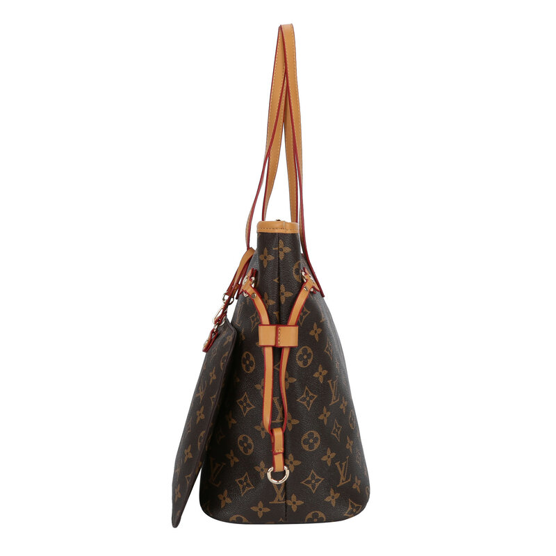 2Pcs/Set Luxury Leather Handbags Women Bags Louis Designer Brand Women's Shoulder Bags Large Capacity HandBags bolsa feminina