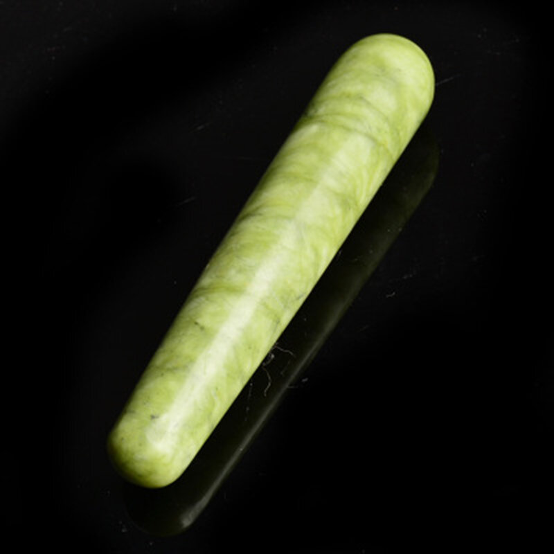 Yoni Ei grüne Vagina natürliche Jade Eier Set Vagina straffende Ball Muskeln Zauberstab Frauen Kegel Übungs gerät gebohrt Massage stein