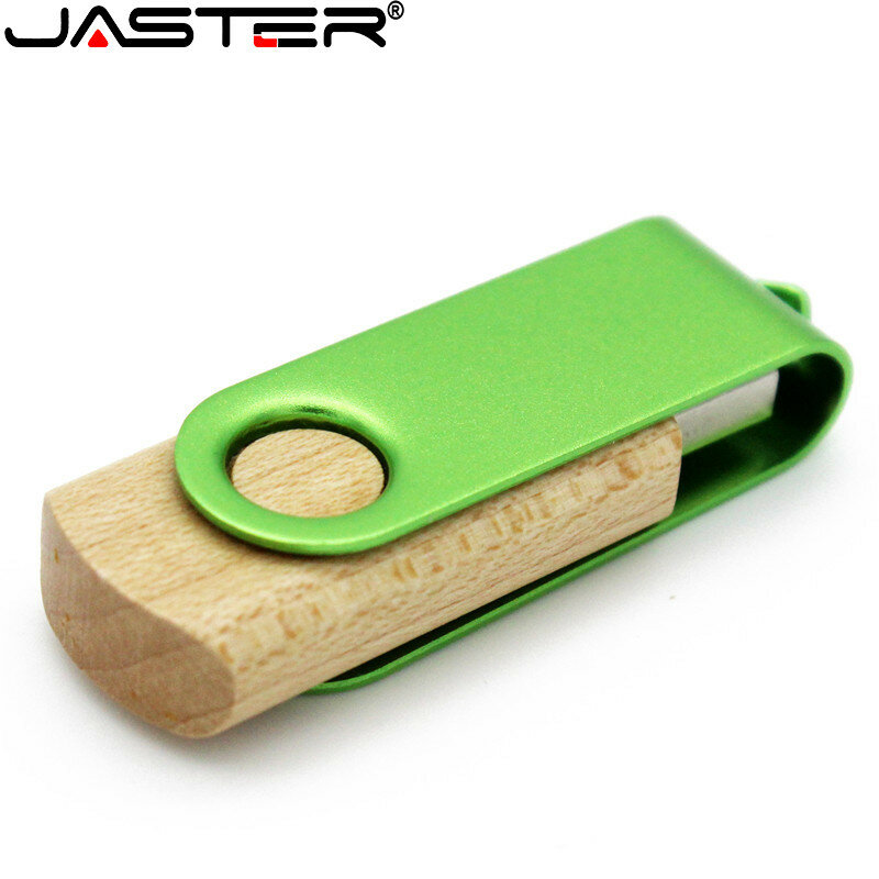 Jaster Usb 2.0 Usb Flashdrive Pendrive 4Gb 8Gb 16Gb 32Gb 64Gb 128Gb Custom Maple pen Drive Souvenir Geschenken (Custom Logo)