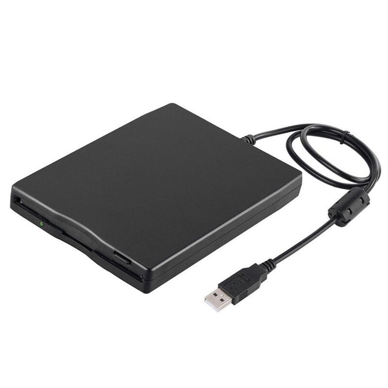 3.5 Inci USB Mobile Floppy Disk Drive 1.44MB External Diskette FDD untuk Laptop Notebook PC Plug Play R57 untuk Windows Vista Mac Os