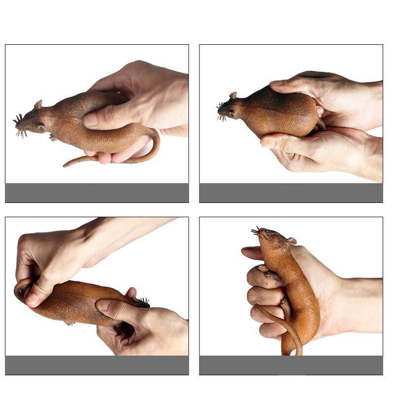 Dziki Model zwierzęcia TPR elastyczny materiał z miękkiej gumy szczypta muzyka zawór do dekompresji zabawka krokodyl żaba symulacja zabawek dla dzieci