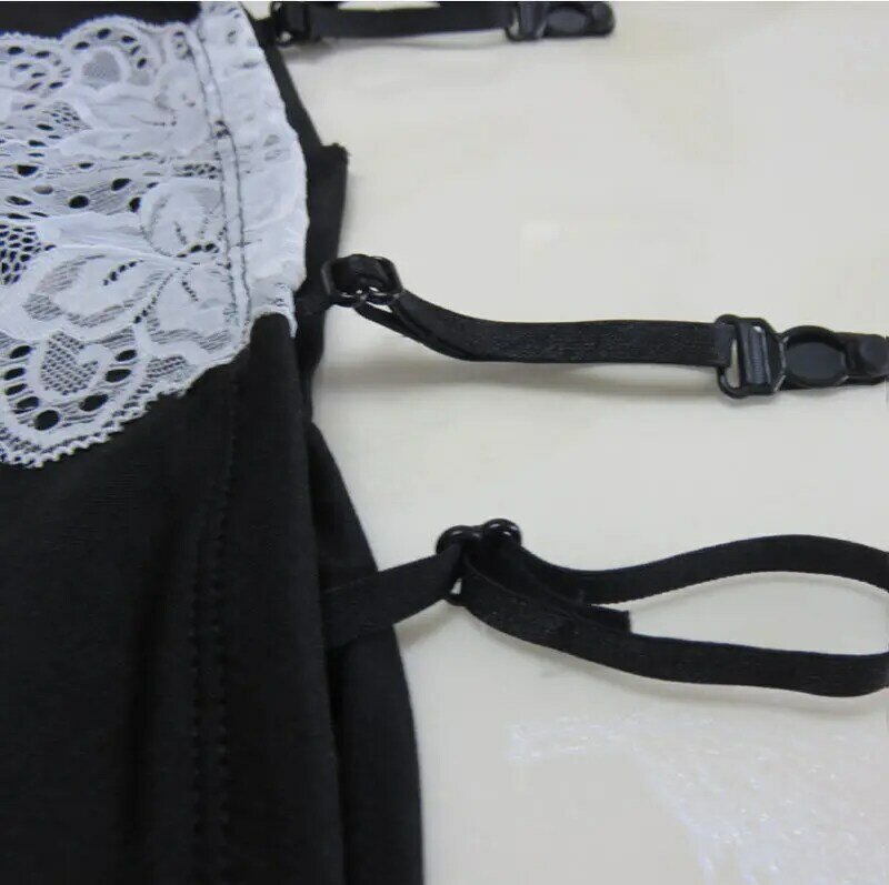 Lingerie Solid Berenda Seksi Mode Wanita G-string Pakaian Dalam Seksi Kostum Seks Babydoll Erotis Seksi Jubah Pakaian Tidur