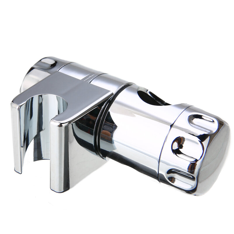 22-25mm Chrome Shower Head Holder Rail Slider Adjustable Clamp Bracket Replacement For Bathroom Accessories