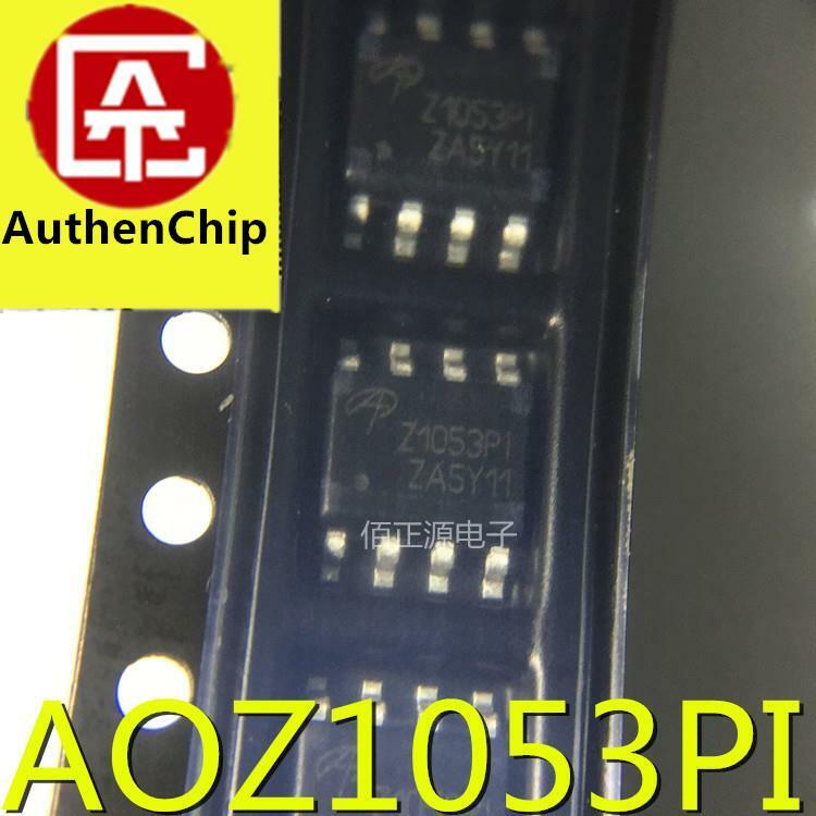 AOZ1053PI-regulador bucal sincrónico, 100% original, nuevo, AOS, América, Z1053PI, SOP8, 5A, 10 Uds.