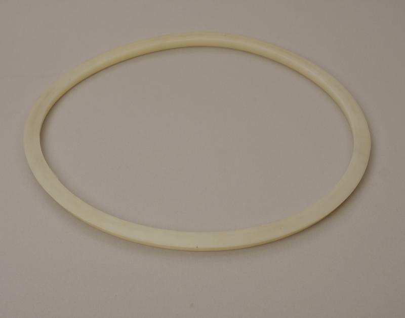 Gaxeta oval material do manway do tanque do silicone do produto comestível 430x330mm