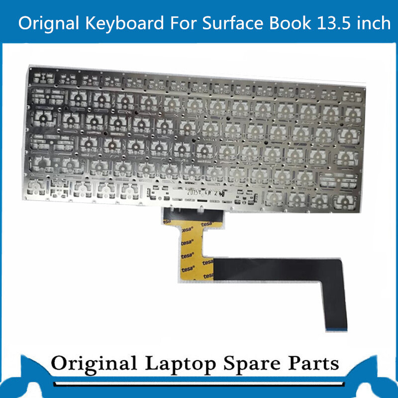 แป้นพิมพ์ต้นฉบับสำหรับ Microsoft Surface Book 2 13.5นิ้ว ES Layout สเปนรุ่น1834 1835