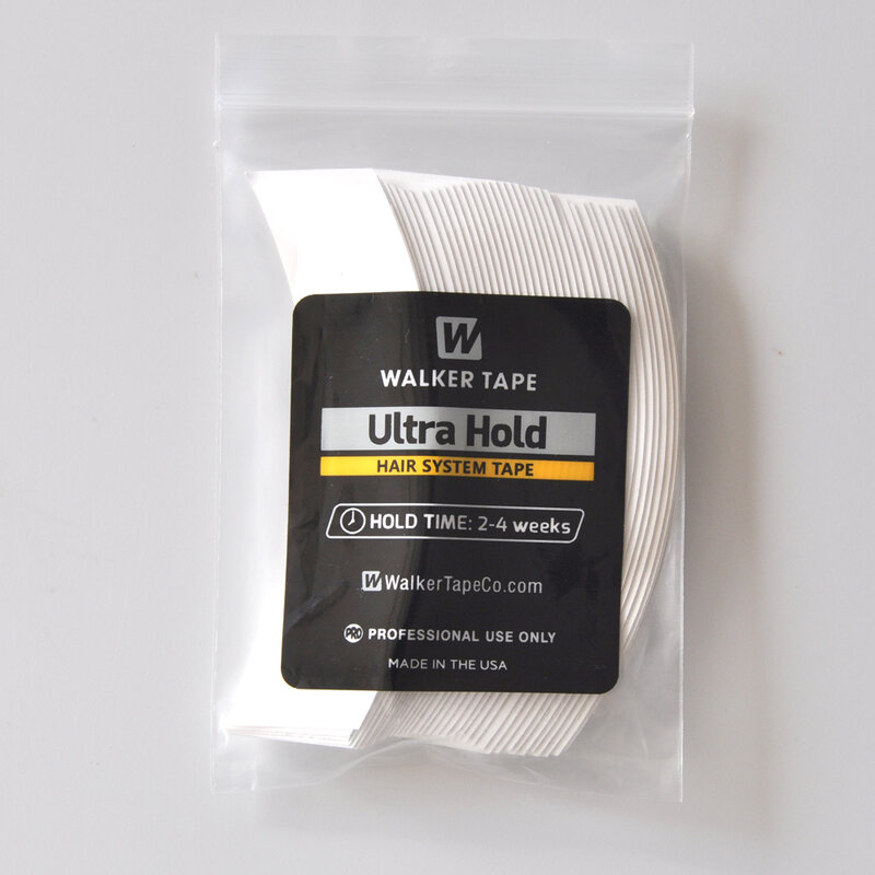 Ultra Tahan Kuat Rambut Putih Sistem Tape Pita Perekat Super Tape untuk Renda Wig/Pria Rambut Palsu/potongan