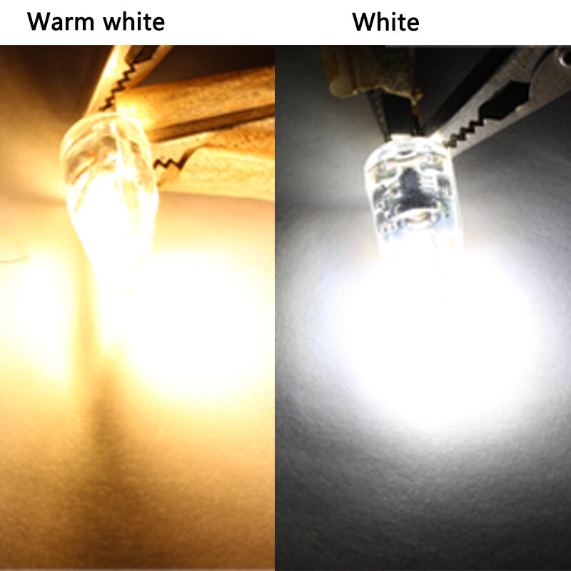 Lampadine G4 Led 220v 110v 12v 24v Bulb 3W Spotlights Silicone Body Energy Saving Lamp For Home Decorative Chandelier Lighting