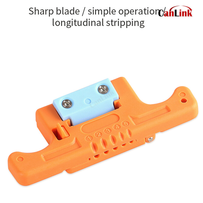 Mid-Span Access Tool, Stripper de fita de cabo óptico, tampão de cabo óptico, tubo solto, FTTH, MSAT-05, 1,9mm-3,0mm