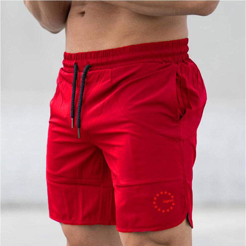 Brand Mens Casual Muscle Mesh Bodybuilding Comfortable Fashion Workout Gym Breathable Fitness Running Plus Size Sports Shorts