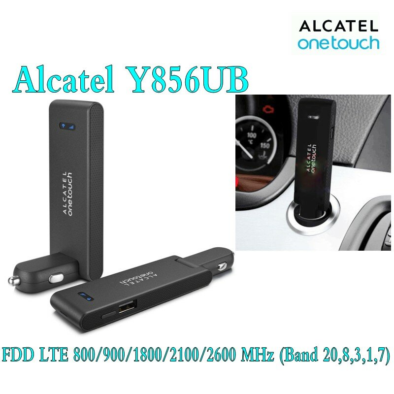 Odblokowany alcatel jednym dotknięciem Y856 y856V 4g samochód wifi router 4g cpe dongle 4g mifi router kieszonkowy wifi pke8278 l800o y855 w800 e8372