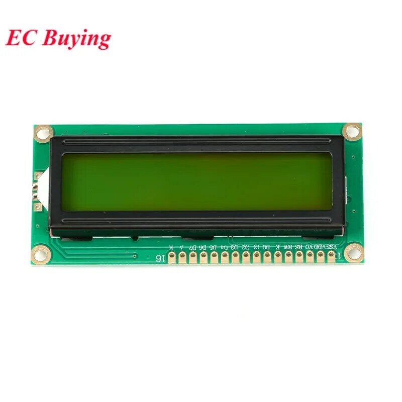 Módulo de pantalla LCD 1602 para Arduino, módulo de pantalla IIC I2C LCD1602 1602A, azul, amarillo-verde, 16x2, placa adaptadora de 5V