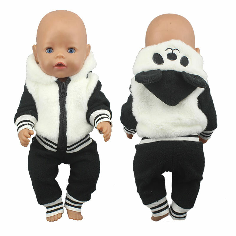 2023 New Cute frog Suits Fit For 43cm Baby Doll 17 pollici Reborn Baby Doll Clothes