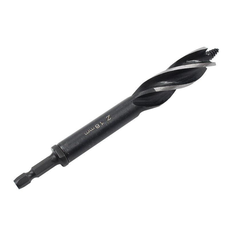 Woodworking Brad point drill bits electric wrench air batch hexagonal handle Tapper four-slot four-blade drill bit