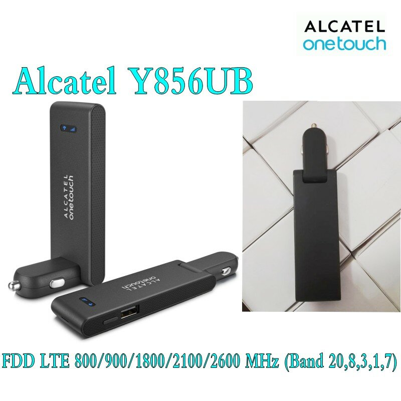 Odblokowany alcatel jednym dotknięciem Y856 y856V 4g samochód wifi router 4g cpe dongle 4g mifi router kieszonkowy wifi pke8278 l800o y855 w800 e8372